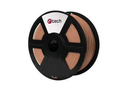 Tlačová struna C-TECH, PLA Copper 1,75 mm 1kg