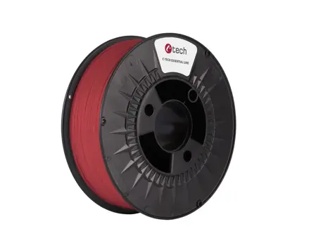 C-TECH Essential Line, PLA Red 1,75 mm 1kg
