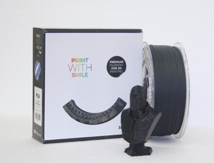 Print With Smile PLA Black 1,75 mm 1kg