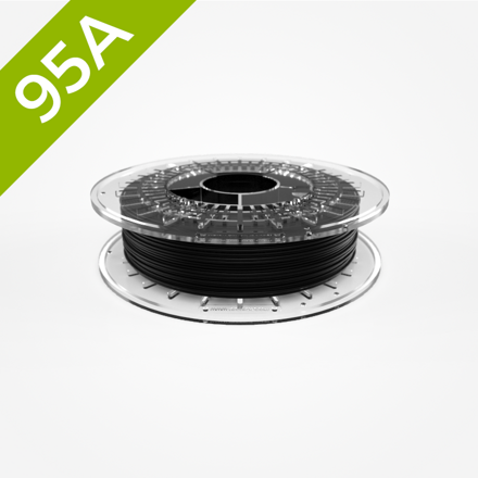 FILAFLEX 95A Black 1,75MM 500gr. Black