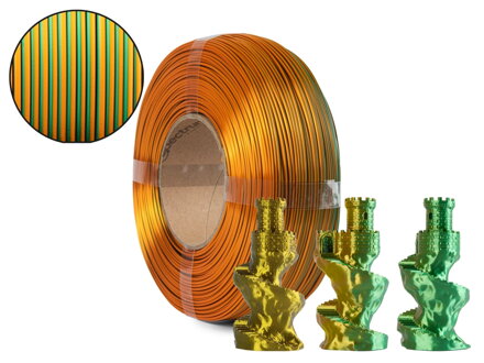 Spectrum ReFill PLA Magic SILK 1.75mm AMBER LEAF 1kg