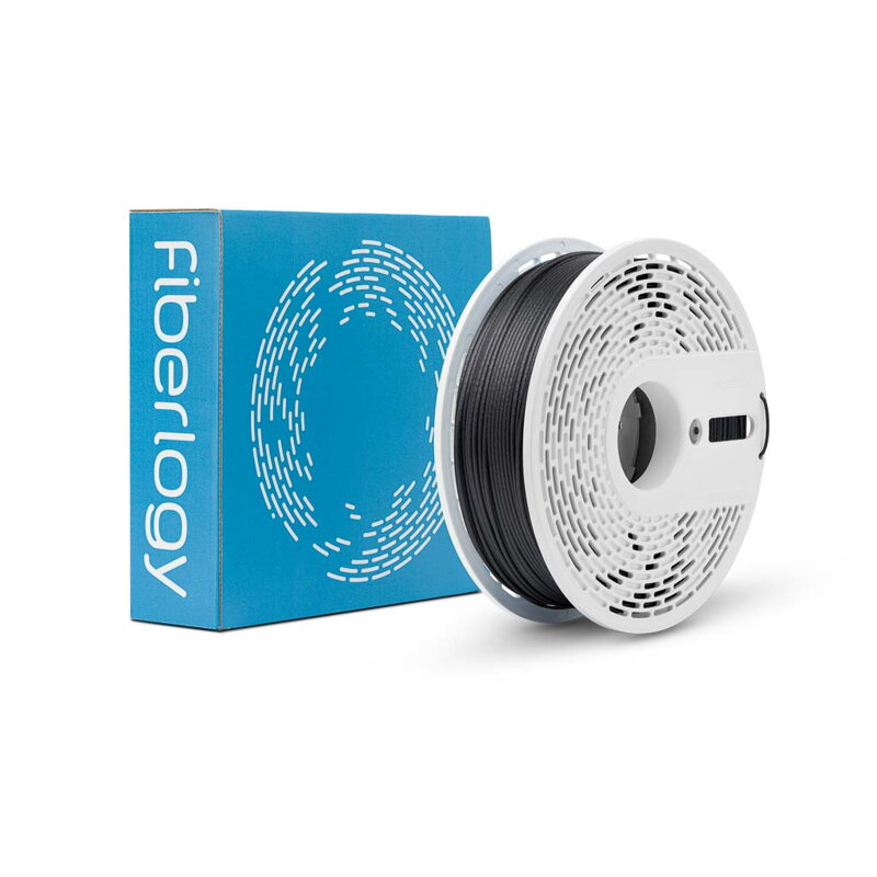 Fiberlogy PETG+CF BLACK 1,75 mm 0,75 kg Fiberlogy PETG+CF BLACK 1,75 mm 0,75 kg