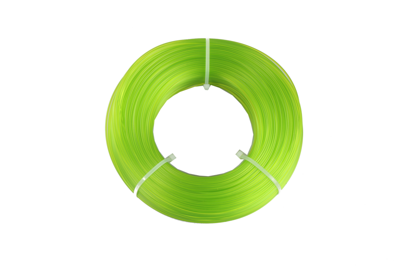 REFILL PET -G  LIGHT GREEN"transparent" 1,75 mm F / 0,85 kg