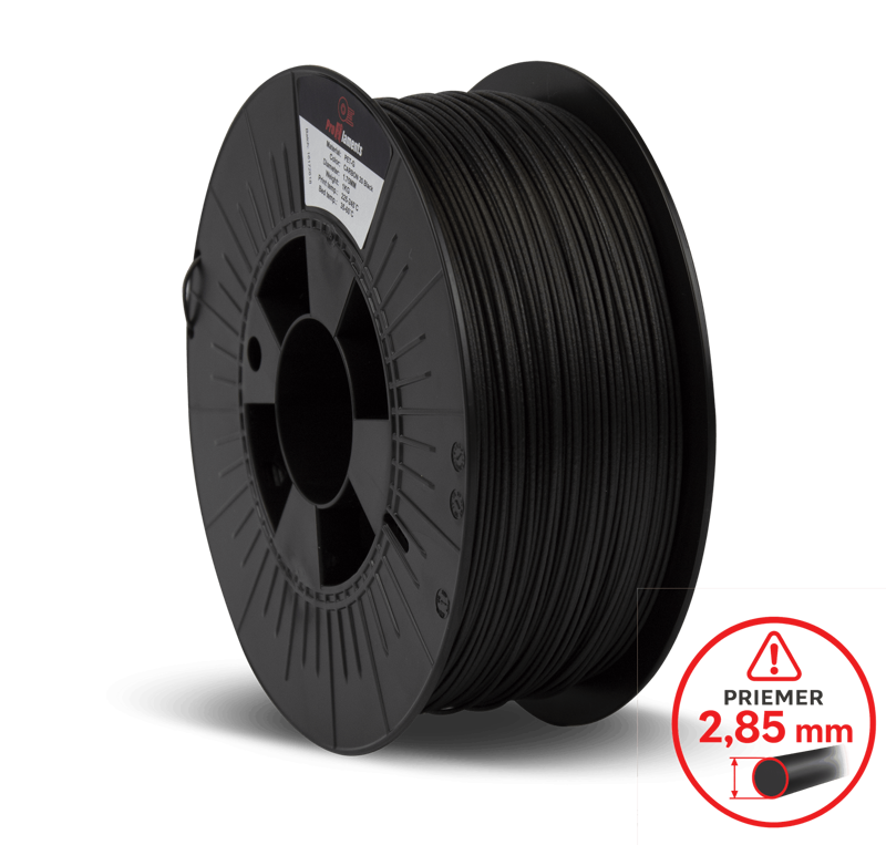 Profi-Filaments PET-G  CARBON 2,85 mm / 1 kg