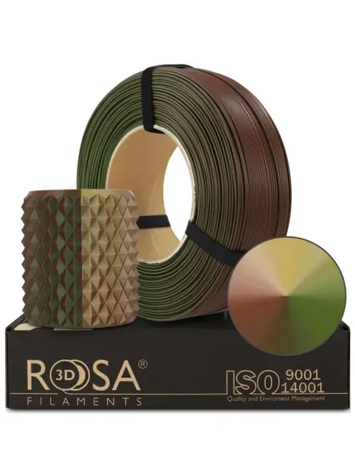 Rosa3D Refill PLA Magic Silk Army 1,75mm 1kg Rosa3D Refill PLA Magic Silk Army 1,75mm 1kg