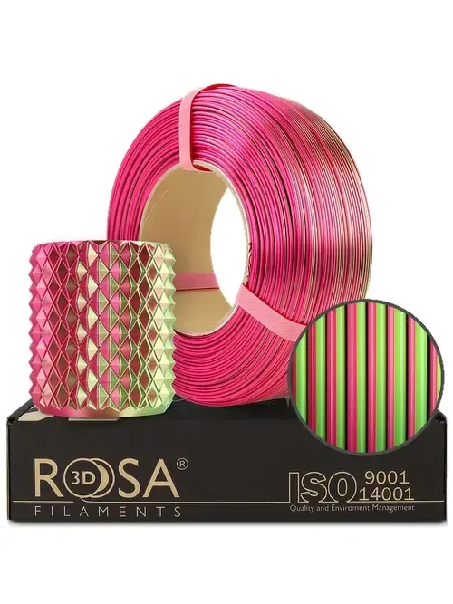 Rosa3D Refill PLA Magic Silk Dragon Fruit 1,75mm 1kg Rosa3D Refill PLA Magic Silk Dragon Fruit 1,75mm 1kg