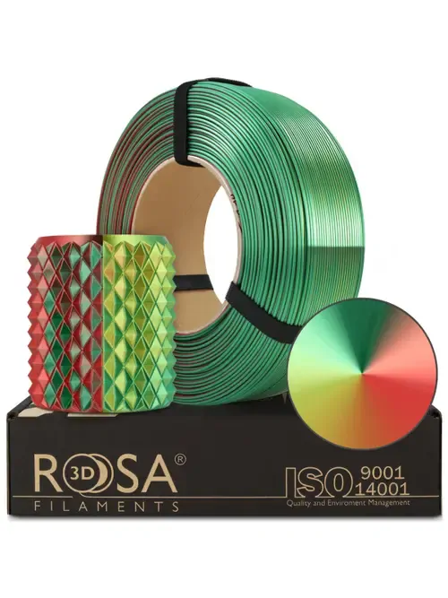 Rosa3D Refill PLA Magic Silk XMAS 1,75mm 1kg Rosa3D Refill PLA Magic Silk XMAS 1,75mm 1kg