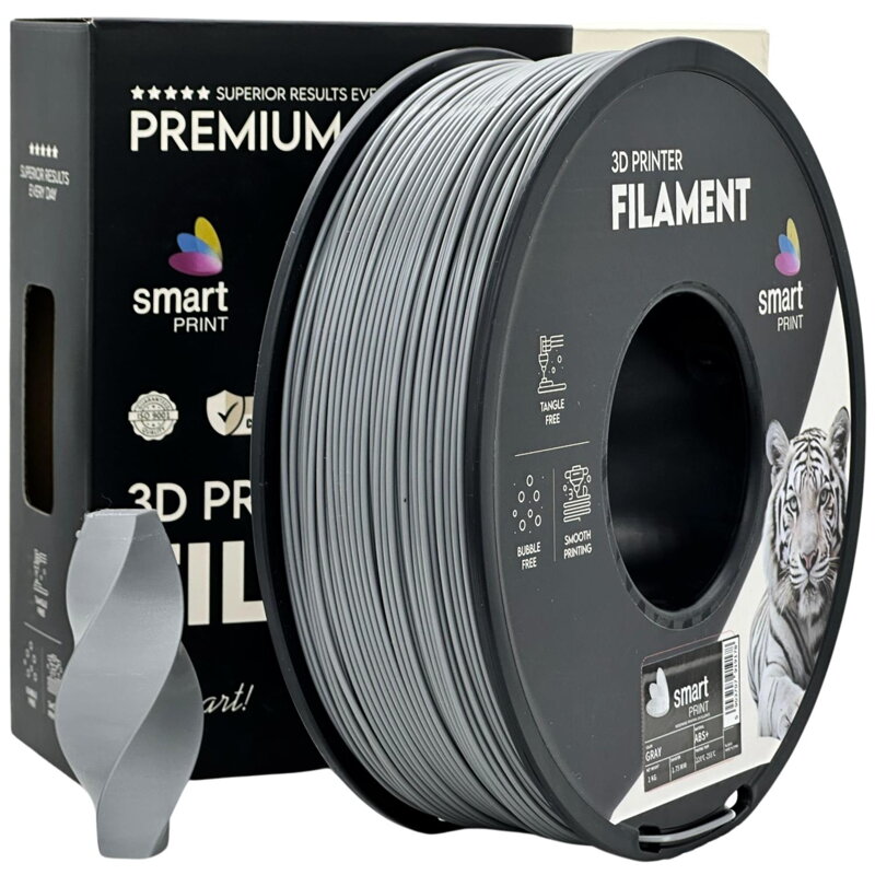 Smart Print ABS+ Gray 1,75mm 1kg