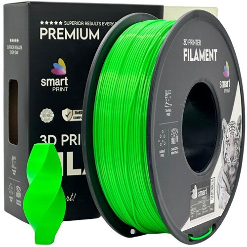 Smart Print PLA+ Green 1,75mm 1kg