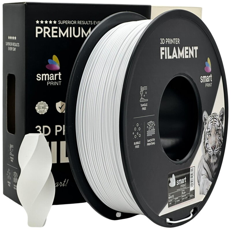 Smart Print PLA+ White 1,75mm 1kg