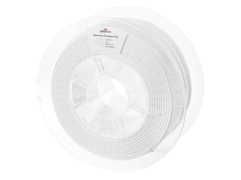 Spectrum Premium PLA 1,75mm Arctic White 1kg Spectrum Premium PLA 1,75mm Arctic White 1kg