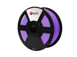 Tisková struna C-TECH, PLA Purple 1,75 mm 1kg