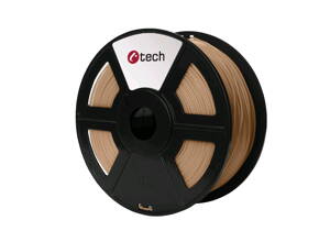 Tlačová struna C-TECH, PLA Wood 1,75 mm 1kg