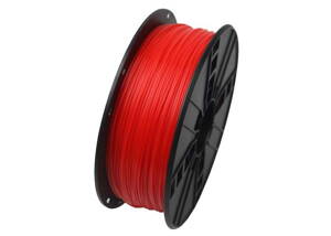 Gembird Tlačová struna PLA fluorescenčná červená 1,75 mm 1kg