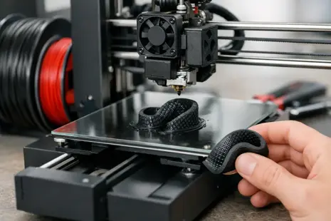 Flexibilný filament - nastavenie tlače bez nervov